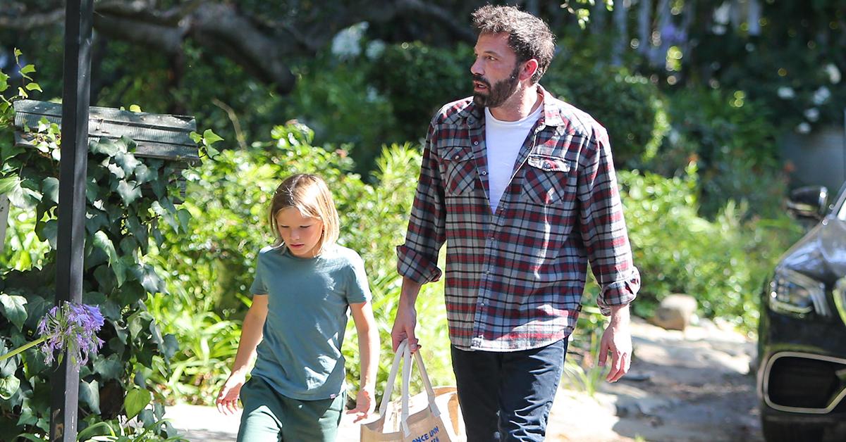 Ben Affleck Takes Son To Burger King After Second Honeymoon With J. Lo