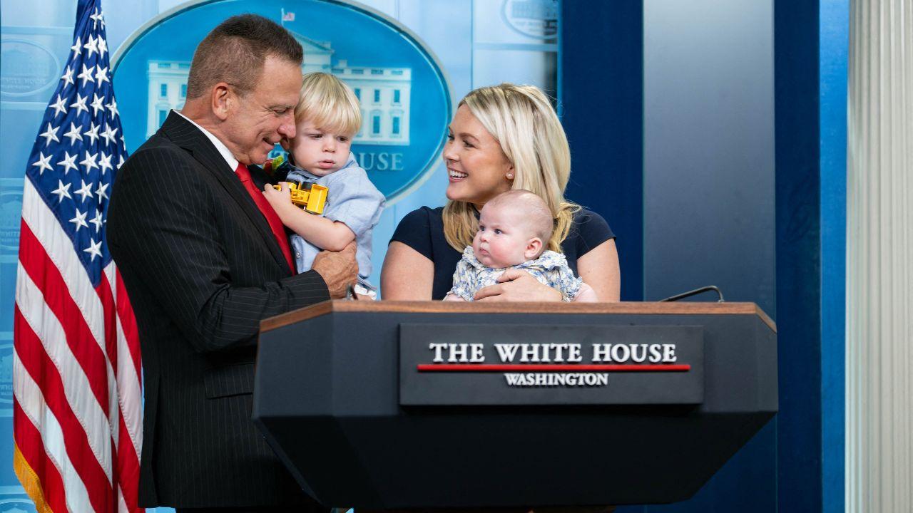 Photo of Karoline Leavitt and her family