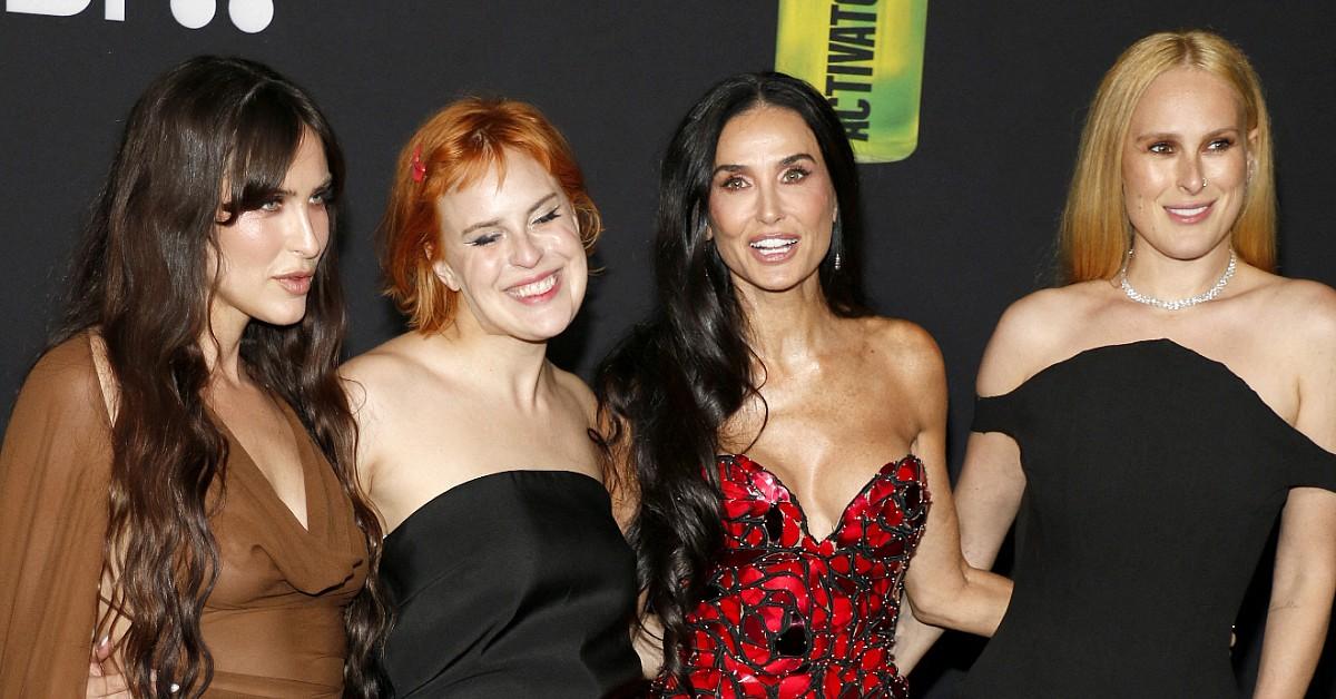 Photo of Demi Moore, Scout, Talullah and Rumor Willis