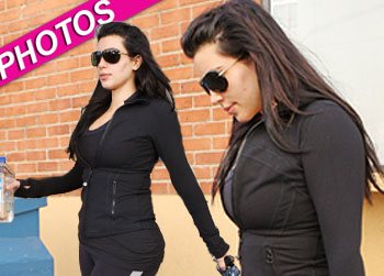//kim kardashian workout gym
