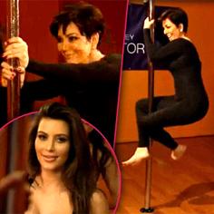 //kris jenner pole dancing fitness class kim kuwtk sq