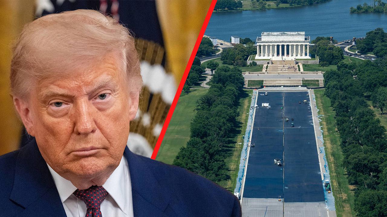 Donald Trump,Reflecting Pool 