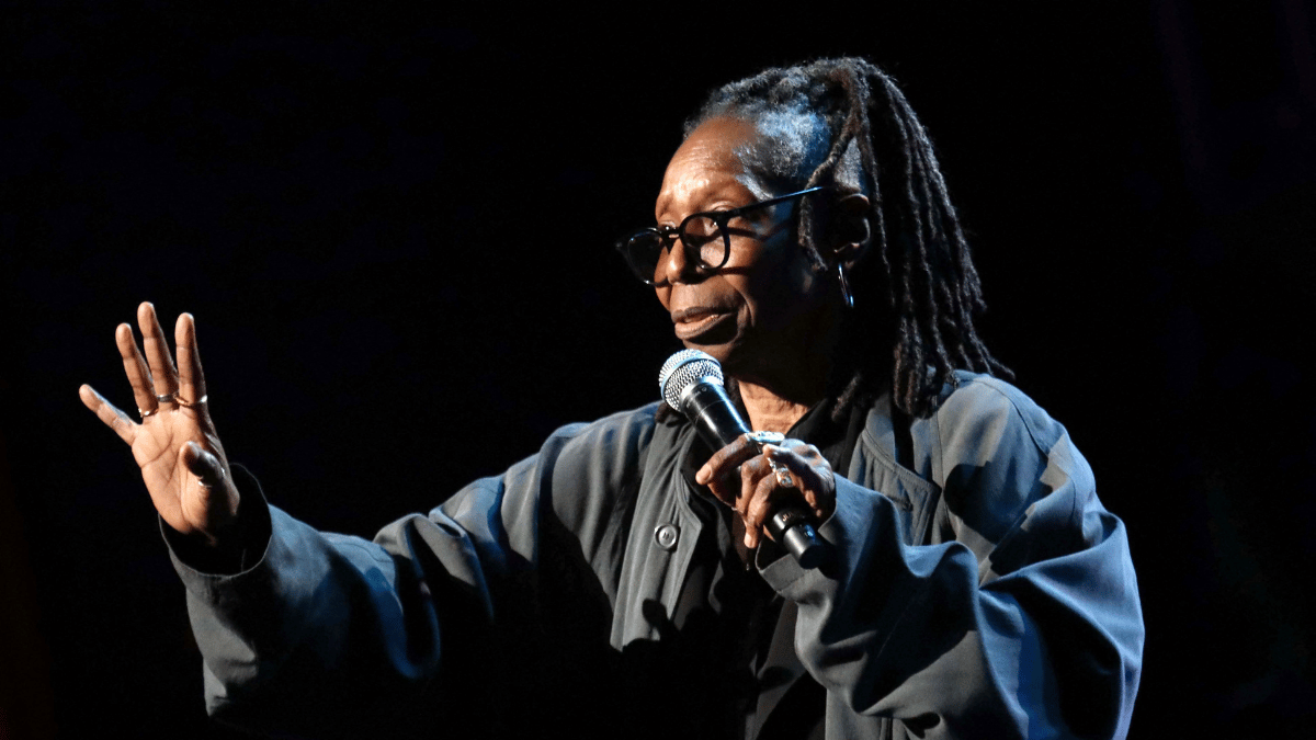Whoopi Goldberg said the moment needed to be about 'more than' Trump.