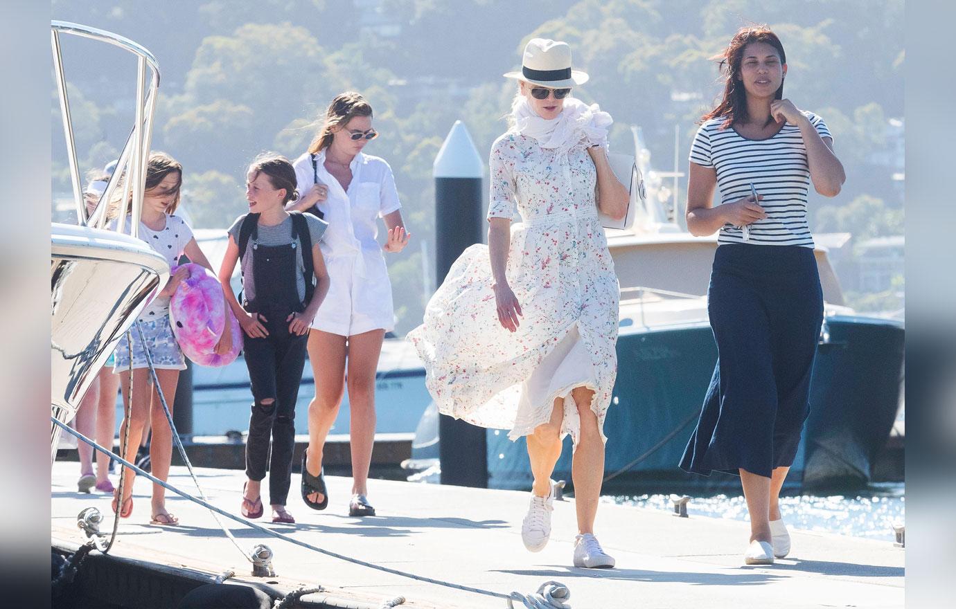 Nicole Kidman And Keith Urban Spend Holiday Time On Yacht