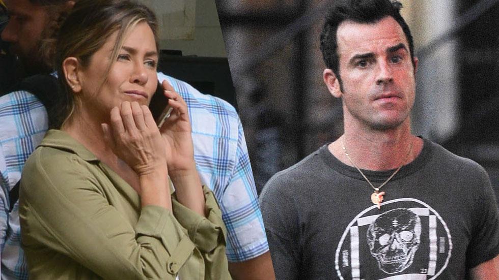 Justin Theroux Jennifer Aniston Living Apart Divorce Rumors