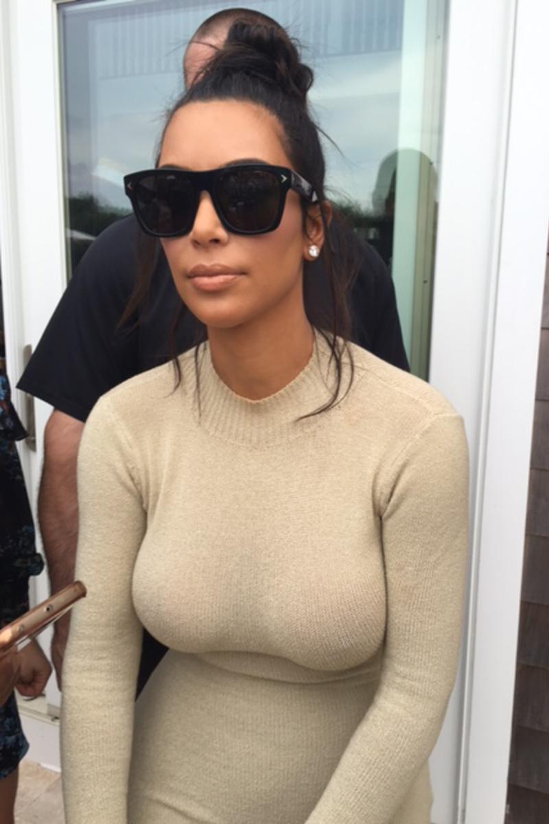 Kim Kardashian Nude Nipples