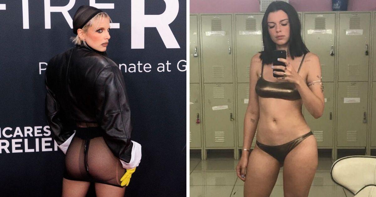 Julia Fox’s Wildest Looks Over The Years Including See-Through Skirt