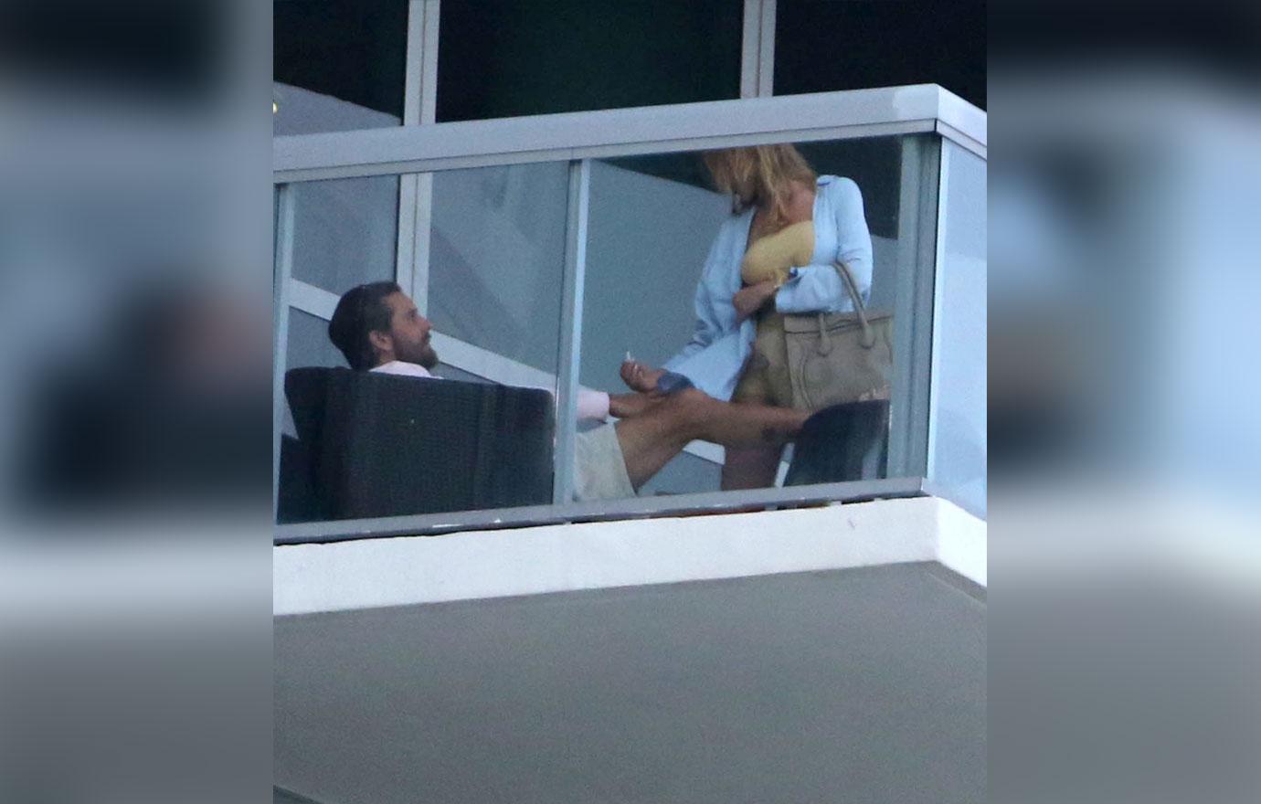 // scott disick cheating miami smoking mystery woman