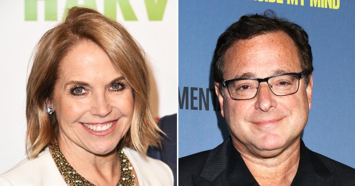 katie couric date with bob saget