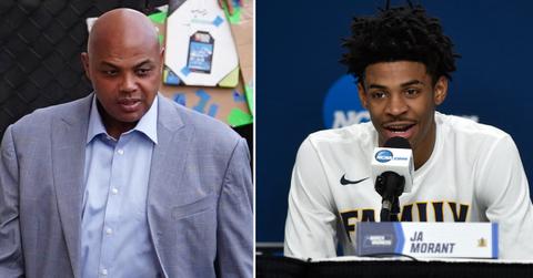 charles barkley slams memphis grizzlies ja morant gun video pp
