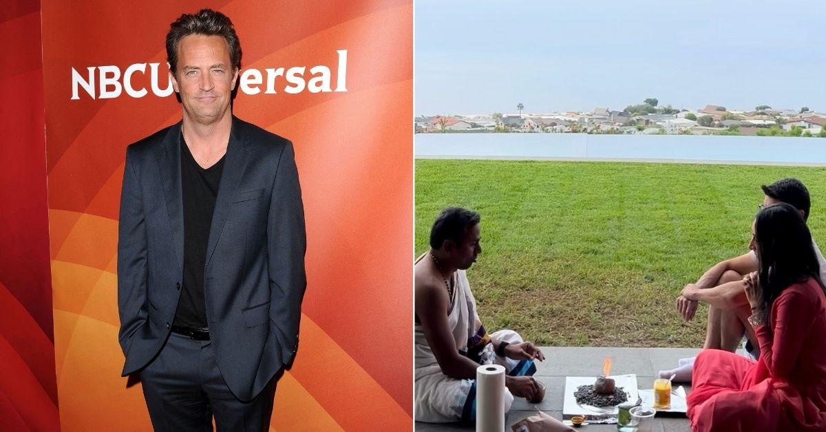 Photo of Matthew Perry. 