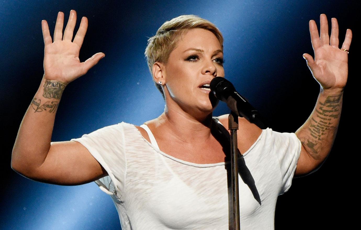 Pink Asked To Lip Sync At Super Bowl