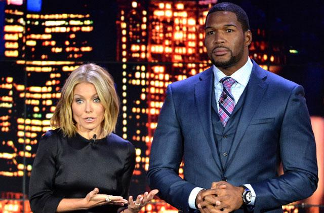 //kelly ripa michael strahan feud live meeting pp