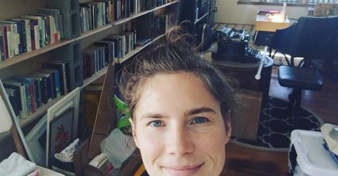 amanda knox partying traveling events overturned murder conviction update