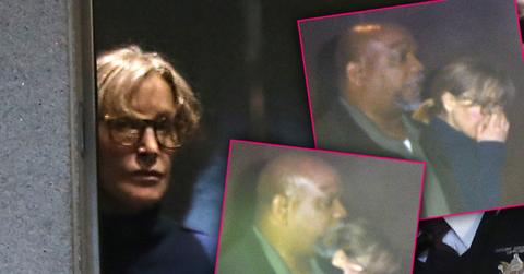 felicity Huffman leaving court college admission scam arrest photos