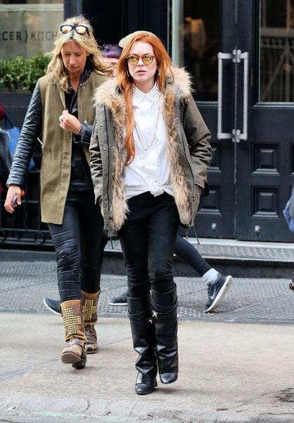 //lindsay lohan lady victoria nyc