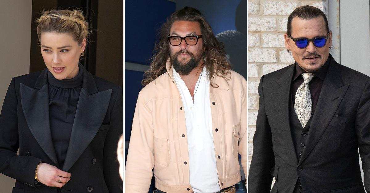 Amber Heard's 'Aquaman' colleague Jason Momoa supports Johnny Depp with  surprising detail