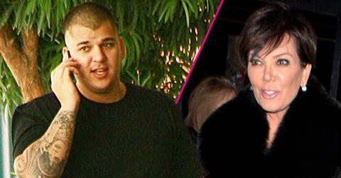 Kris Jenner Rob Kardashian Rehab