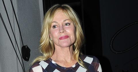 melanie griffith skin cancer returned cheek scar