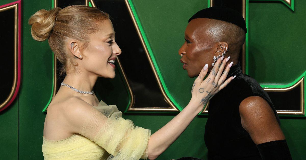 picture of Ariana Grande and Cynthia Erivo