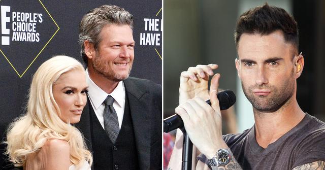 blake shelton adam levine wedding gwen stefani get over it not invited r
