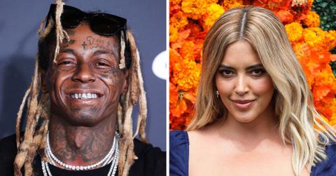 Split photo of Lil Wayne, Denise Bidot