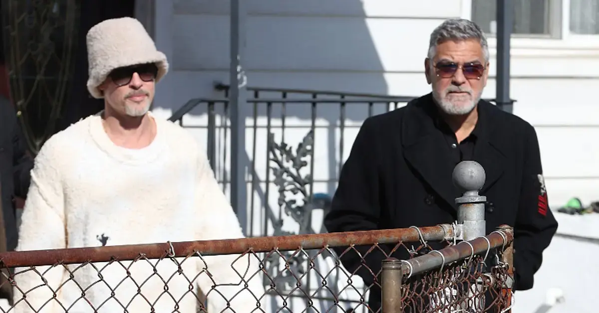 george clooney and brad pitt regretting introducing their women