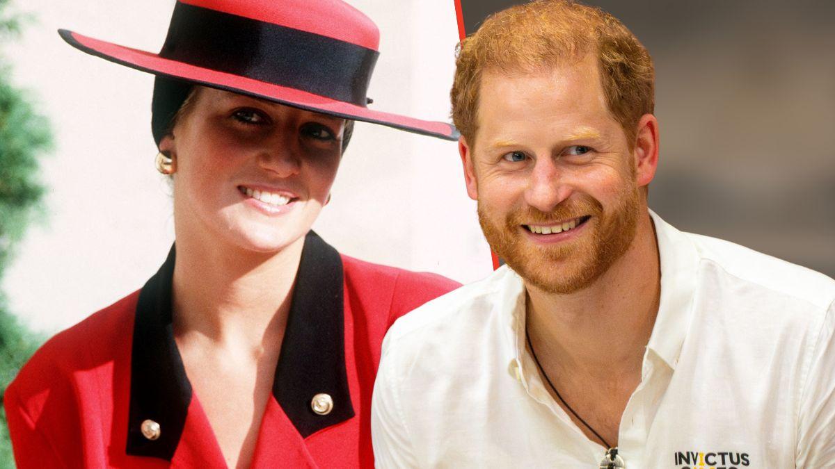 Photo of Prince harry and Princess Diana