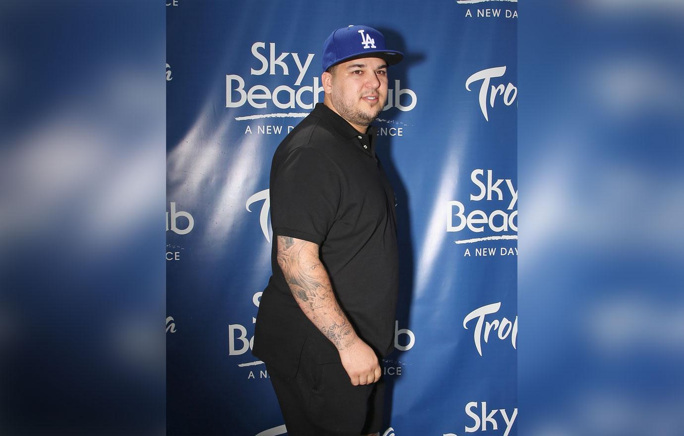 Rob Kardashian’s 15,000 Calorie Diet Has Him Headed For A Heart Attack