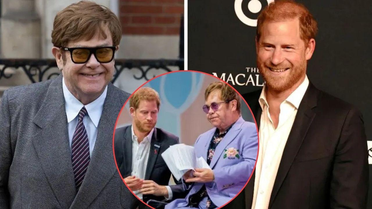 Photo of Elton John, Prince Harry