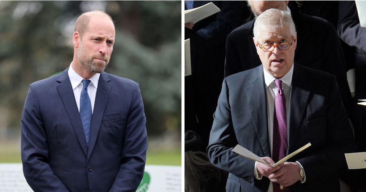 Photo of Prince William and Andrew