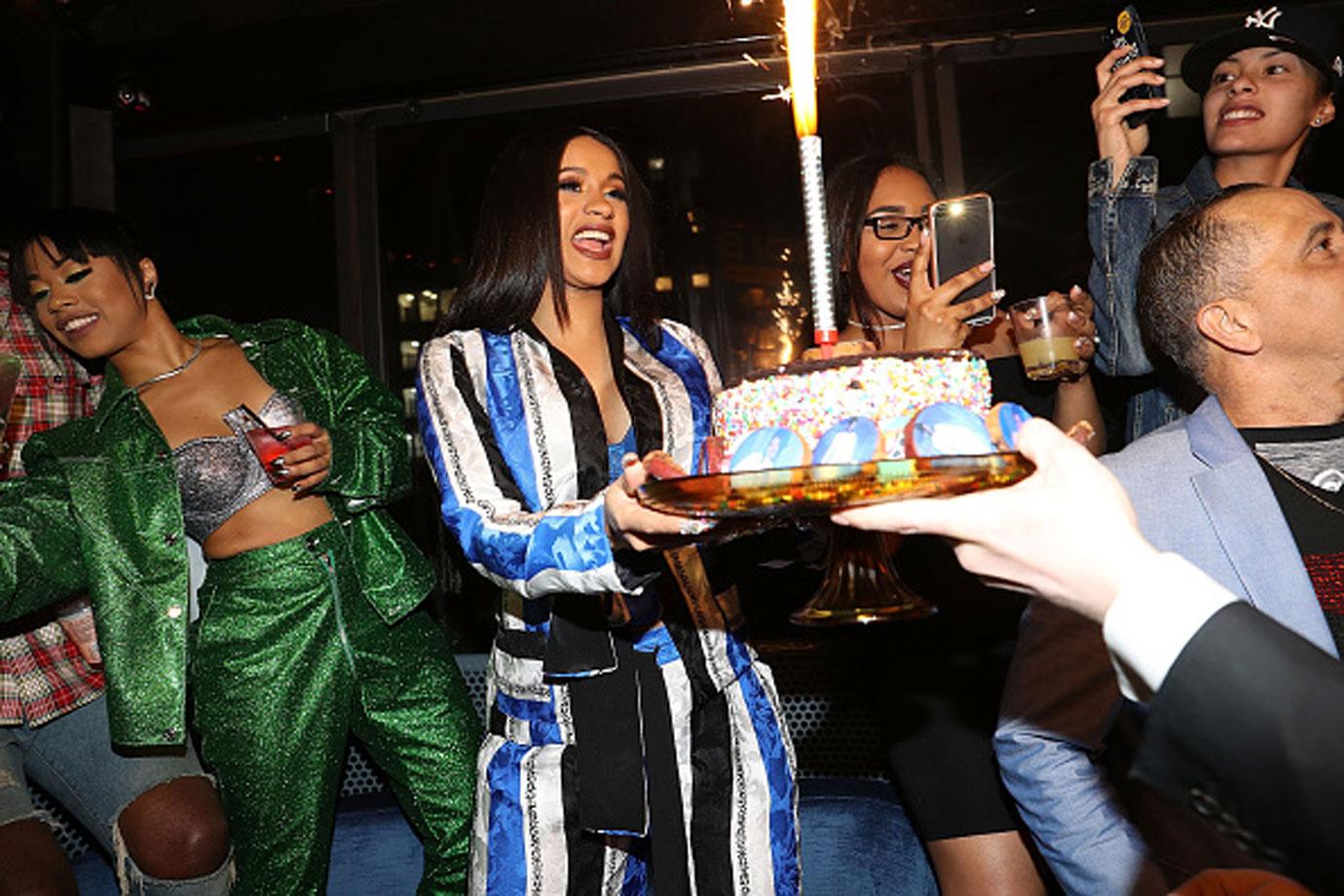 //Cardi B Gold Album Release Party at Magic Hour Rooftop Bar and Lounge _ Shareif ZiyadatGetty Images