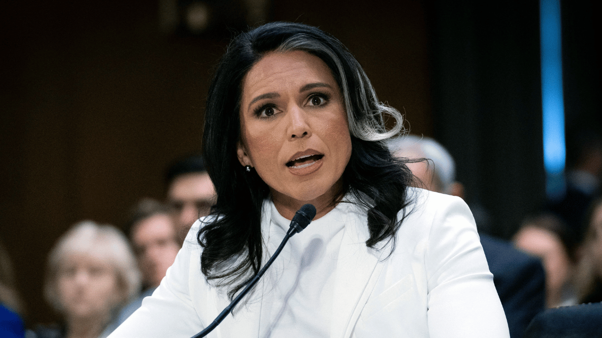 Tulsi was President Trump's short-lived Director of National Intelligence.