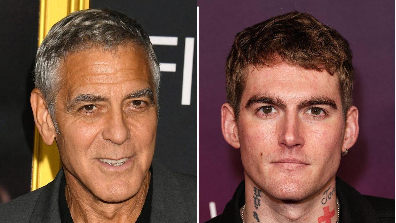 picture of George Clooney and Presley Gerber