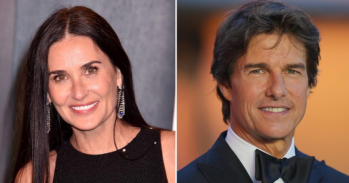 demi moore pursuing tom cruise breakup bruce willis diagnosis