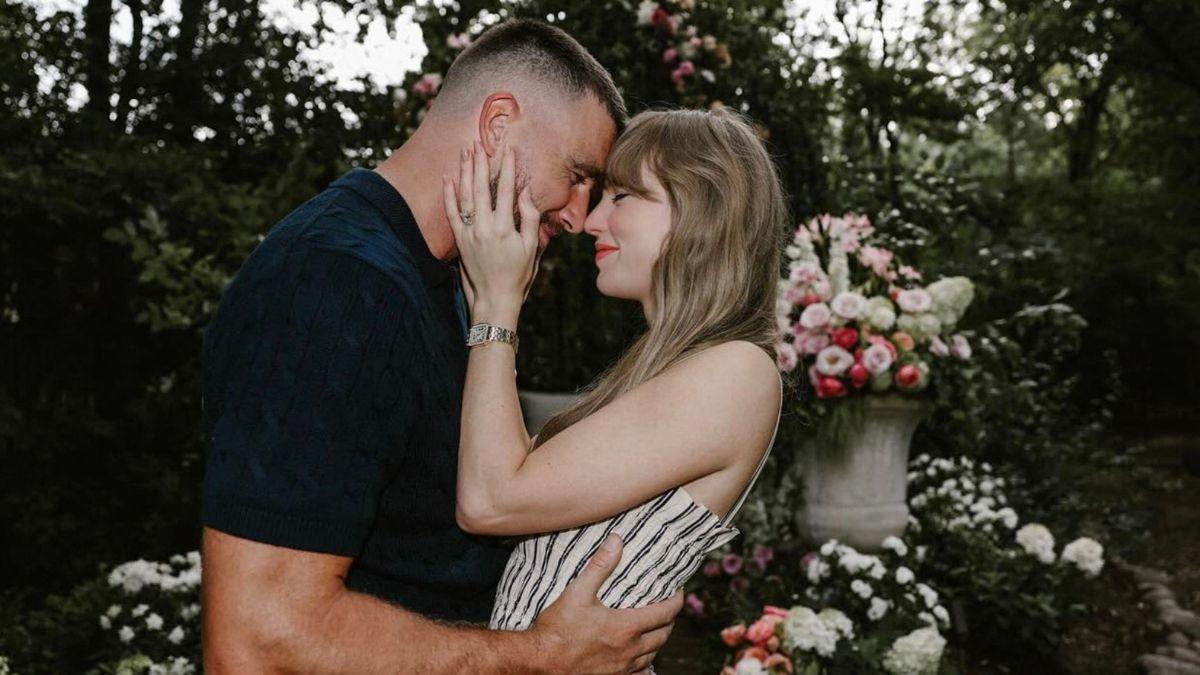 Taylor Swift and Travis Kelce have been together for roughly 3 years.