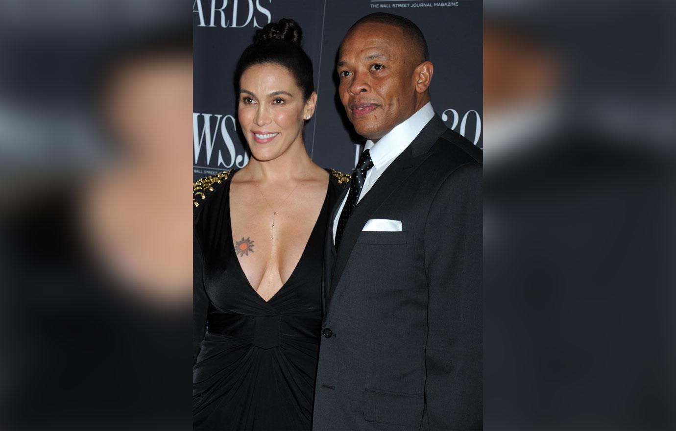 dr dre ex wife nicole young demands trial move forward prenup  million a month