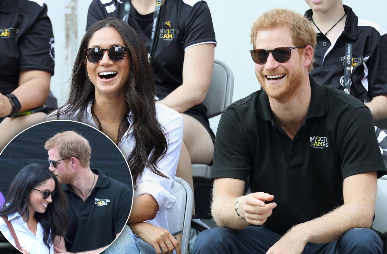 prince harry dating meghan markle first public photo invictus games