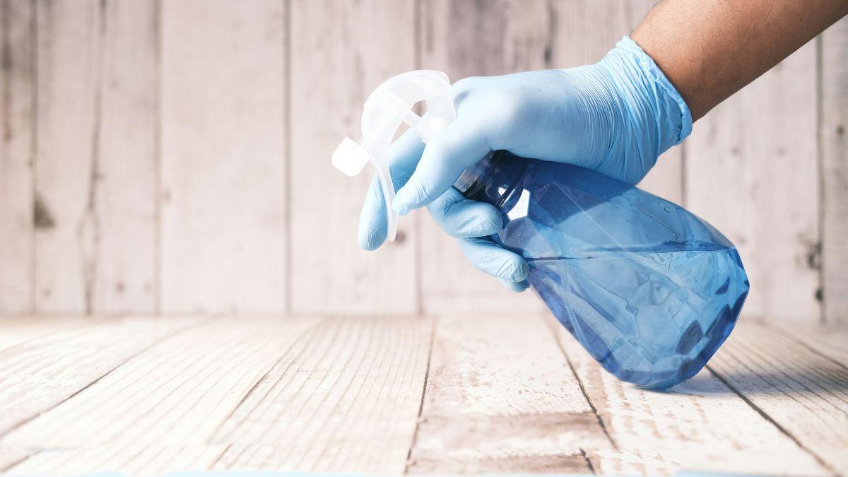 Health officials recommend cleaning and disinfecting your home.