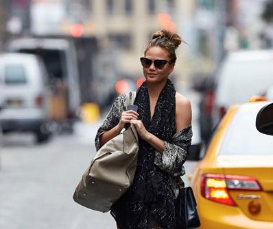 Sexy In Soho! ‘It Girl’ Chrissy Teigen Shows Off Legendary Legs In NYC