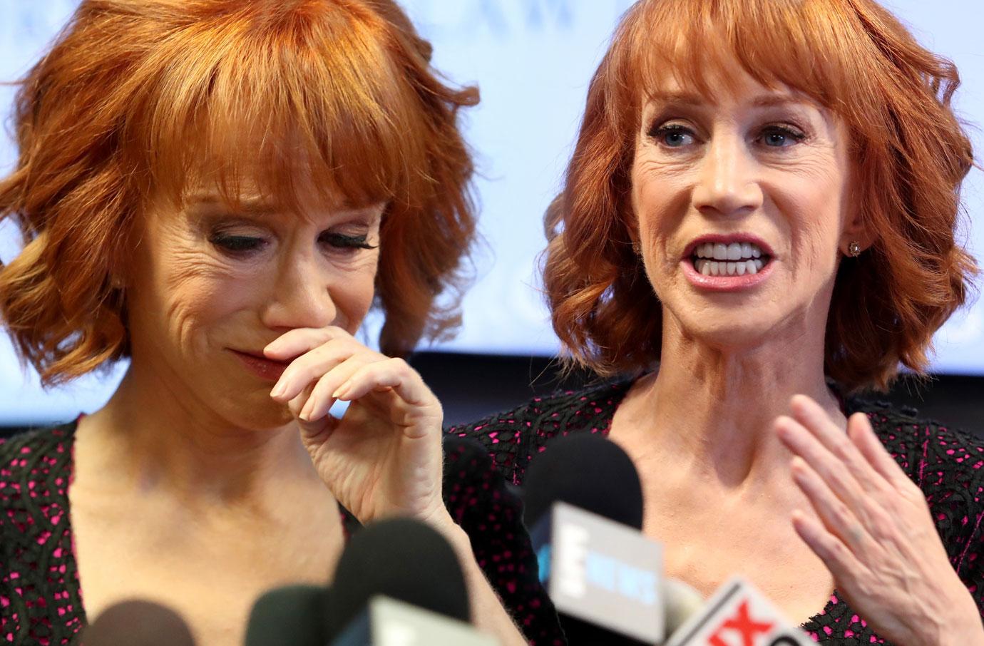 Kathy Griffin Loses Tour Dates Trump Scandal