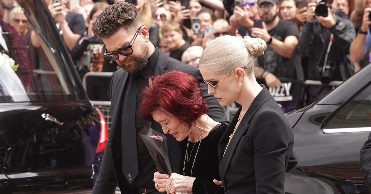 Photo of Jack, Sharon and Kelly Osbourne