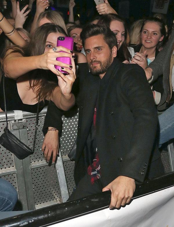 Scott Disick In London For Club Appearances