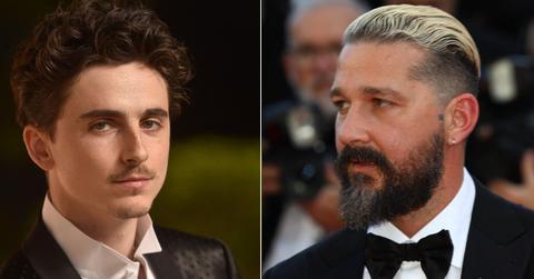 new hollywood feud shia labeouf timothee chalamet pp