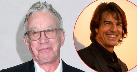 split image of Tim Allen and Tom Cruise