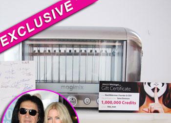 //gene simmons ashley madison wedding gift inf