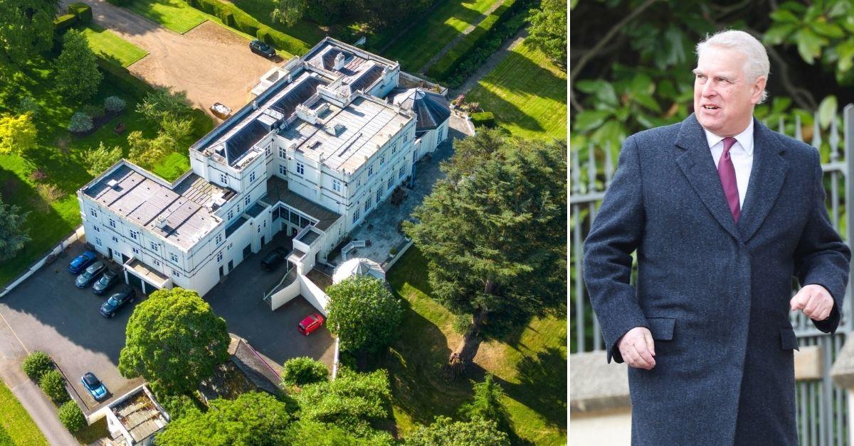 Photo of Andrew Windsor and Royal Lodge