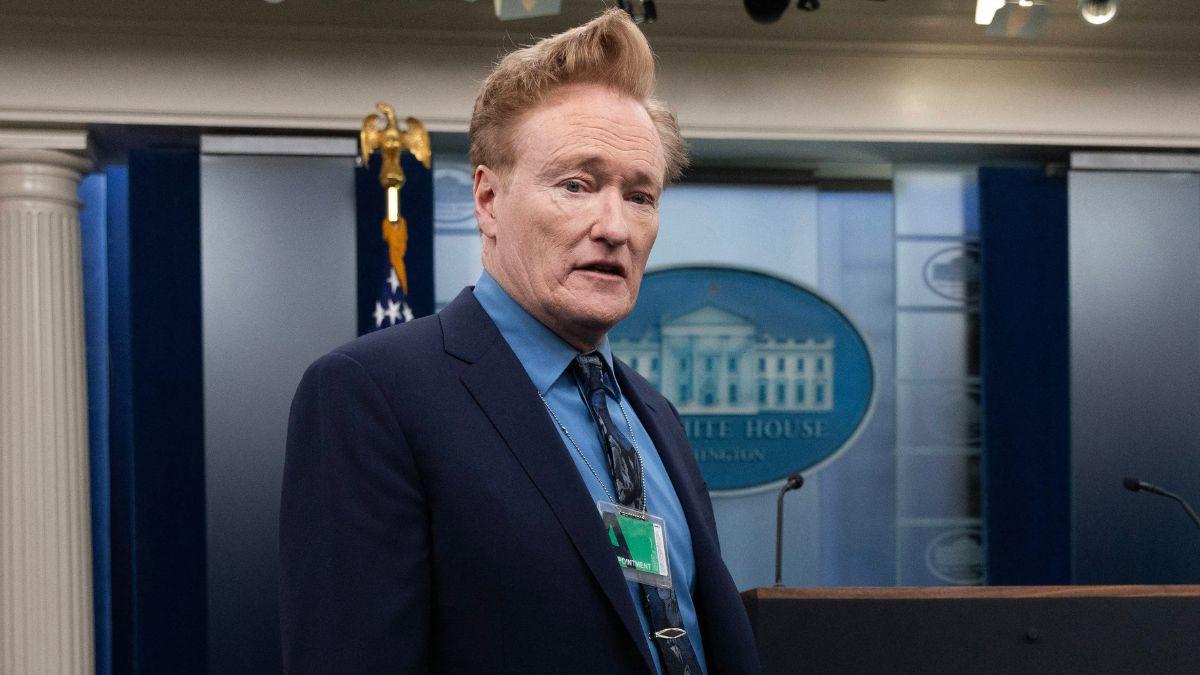 Conan O'Brien hosted a Christmas party in December 2025.