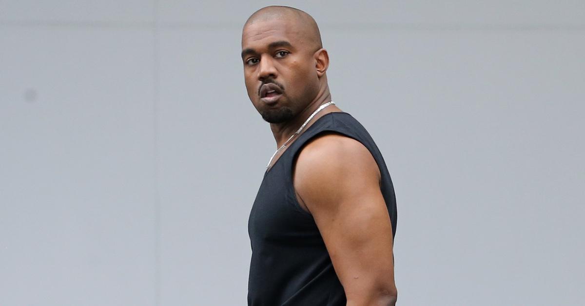 kanye west spotted out solo after kim kardashian meetup