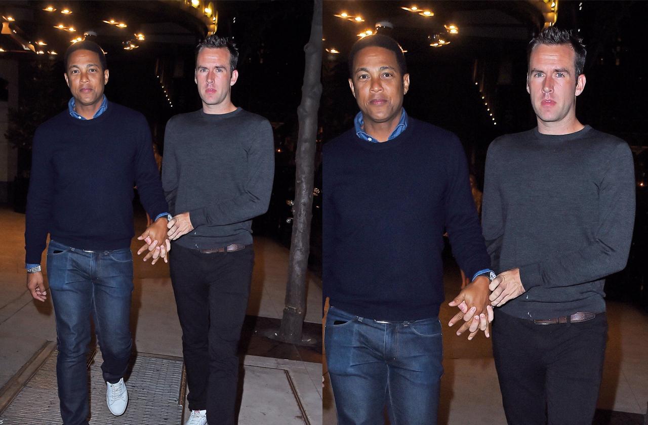 //cnn anchor don lemon steps out with boyfriend pp